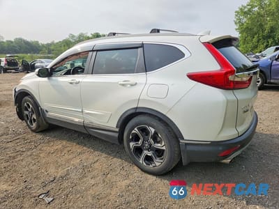 Drugie zdjęcie samochodu z przodu: 2017 HONDA CR-V TOURING VIN:5J6RW2H9XHL006641 - miniatura