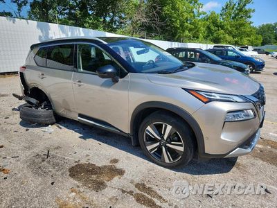Czwarte zdjęcie samochodu z boku: 2022 NISSAN ROGUE PLATINUM VIN:JN8BT3DD9NW278032 - miniatura