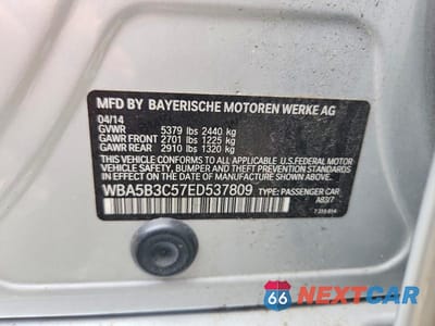 Zdjęcie 12 z 12 samochodu: 2014 BMW 535 XI VIN:WBA5B3C57ED537809 - miniatura