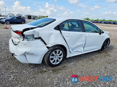 Trzecie zdjęcie samochodu z tyłu: 2024 TOYOTA COROLLA LE VIN:5YFB4MDE3RP148303 - miniatura