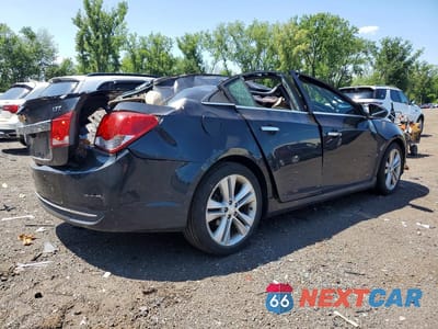 Trzecie zdjęcie samochodu z tyłu: 2013 CHEVROLET CRUZE LTZ VIN:1G1PG5SB8D7110709 - miniatura