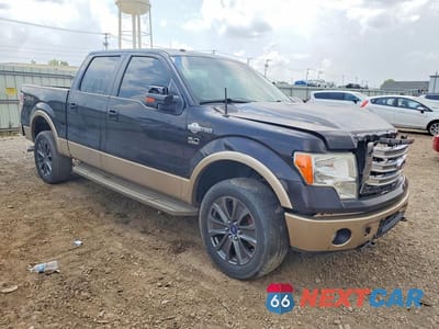 Czwarte zdjęcie samochodu z boku: 2013 FORD F150 SUPERCREW VIN:1FTFW1EF9DKE88600 - miniatura