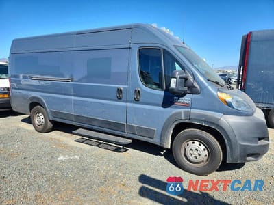 Czwarte zdjęcie samochodu z boku: 2021 RAM PROMASTER 3500 DELIVERY VAN VIN:3C6MRVJG4ME535370 - miniatura