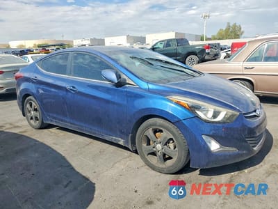 Czwarte zdjęcie samochodu z boku: 2016 HYUNDAI ELANTRA VALUE EDITION VIN:5NPDH4AE7GH732232 - miniatura
