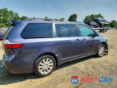 Trzecie zdjęcie samochodu z tyłu: 2015 TOYOTA SIENNA LE VIN:5TDJK3DC3FS123298 - miniatura
