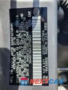 Zdjęcie 13 z 13 samochodu: 2018 LEXUS ES 350 VIN:58ABK1GG4JU116652 - miniatura