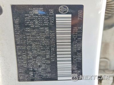 Zdjęcie 12 z 12 samochodu: 2020 TOYOTA CAMRY SE VIN:4T1G11AK2LU942061 - miniatura
