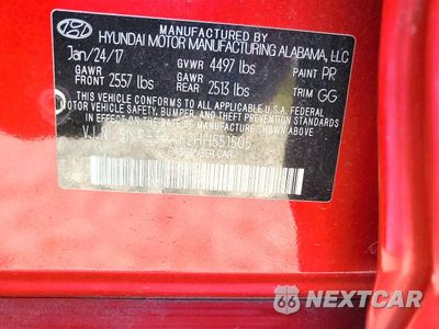 Zdjęcie 12 z 12 samochodu: 2017 HYUNDAI SONATA SPORT VIN:5NPE34AF2HH551505 - miniatura
