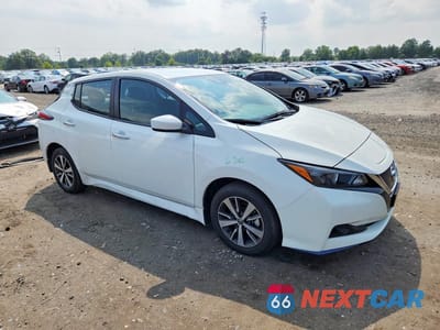 Czwarte zdjęcie samochodu z boku: 2022 NISSAN LEAF S PLUS VIN:1N4BZ1BV2NC562409 - miniatura