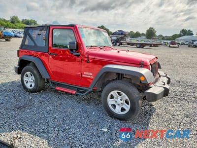 Czwarte zdjęcie samochodu z boku: 2011 JEEP WRANGLER SPORT VIN:1J4AA2D16BL583735 - miniatura