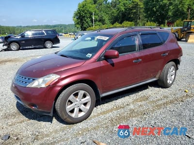 2006 NISSAN MURANO S JN8AZ08T56W419755 - główne zdjęcie licytacji z USA - miniatura