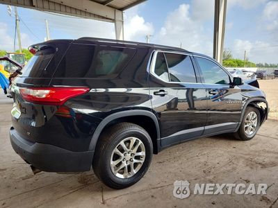 Trzecie zdjęcie samochodu z tyłu: 2019 CHEVROLET TRAVERSE LT VIN:1GNERGKW0KJ204226 - miniatura