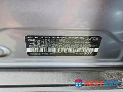 Zdjęcie 12 z 12 samochodu: 2021 MITSUBISHI OUTLANDER SPORT ES VIN:JA4APUAU1MU030898 - miniatura
