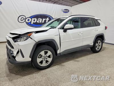 2019 TOYOTA RAV4 LE 2T3MWRFV9KW016963 - główne zdjęcie licytacji z USA - miniatura