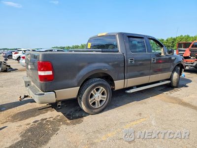 Trzecie zdjęcie samochodu z tyłu: 2006 FORD F150 SUPERCREW VIN:1FTRW12WX6FA54568 - miniatura