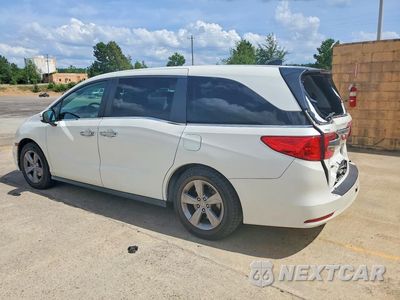 Drugie zdjęcie samochodu z przodu: 2018 HONDA ODYSSEY EXL VIN:5FNRL6H73JB112152 - miniatura