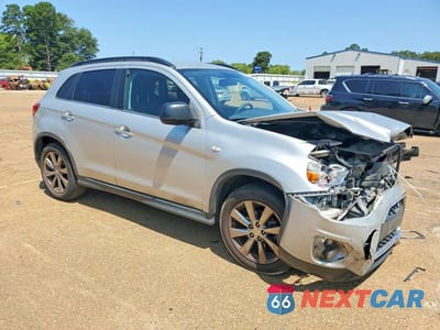 Czwarte zdjęcie samochodu z boku: 2013 MITSUBISHI OUTLANDER SPORT LE VIN:4A4AP5AU8DE023820 - miniatura