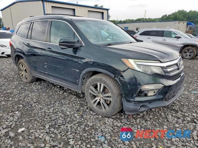Czwarte zdjęcie samochodu z boku: 2016 HONDA PILOT EXL VIN:5FNYF6H56GB087063 - miniatura