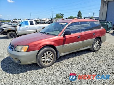 2002 SUBARU LEGACY OUTBACK AWP 4S3BH675827645396 - główne zdjęcie licytacji z USA - miniatura