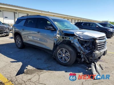 Czwarte zdjęcie samochodu z boku: 2025 CHEVROLET TRAVERSE LT VIN:1GNERGRS3SJ194620 - miniatura