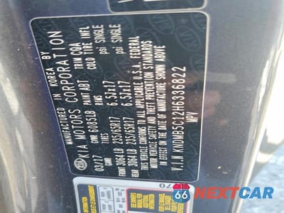 Zdjęcie 13 z 13 samochodu: 2017 KIA SEDONA LX VIN:KNDMB5C12H6336822 - miniatura