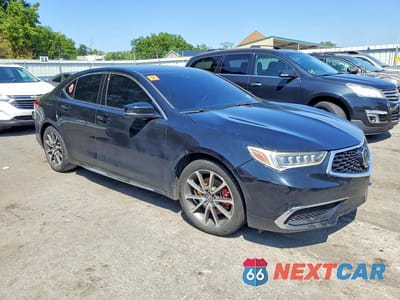 Czwarte zdjęcie samochodu z boku: 2018 ACURA TLX TECH VIN:19UUB2F59JA003194 - miniatura