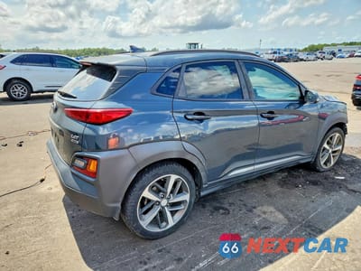 Trzecie zdjęcie samochodu z tyłu: 2019 HYUNDAI KONA LIMITED VIN:KM8K3CA54KU231616 - miniatura