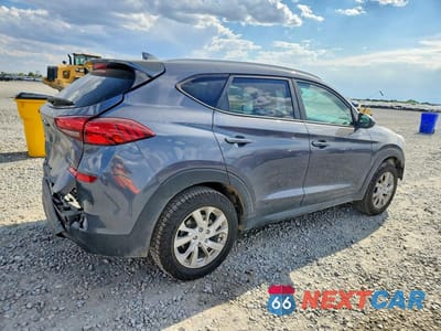 Trzecie zdjęcie samochodu z tyłu: 2021 HYUNDAI TUCSON VALUE VIN:KM8J3CA47MU319646 - miniatura