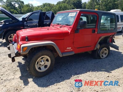 2003 JEEP WRANGLER / TJ SPORT 1J4F449S93P357516 - główne zdjęcie licytacji z USA - miniatura