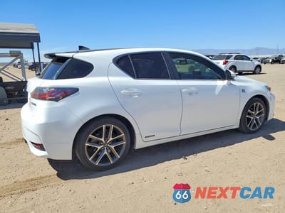 Trzecie zdjęcie samochodu z tyłu: 2014 LEXUS CT 200 VIN:JTHKD5BH5E2199540 - miniatura
