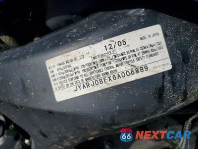 Zdjęcie 10 z 10 samochodu: 2006 YAMAHA FZ6 S VIN:JYARJ08EX6A006889 - miniatura