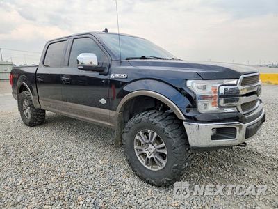 Czwarte zdjęcie samochodu z boku: 2019 FORD F150 SUPERCREW VIN:1FTEW1E58KFA80985 - miniatura
