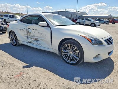 Czwarte zdjęcie samochodu z boku: 2013 INFINITI G37 CONVERTIBLE BASE VIN:JN1CV6FE0DM771323 - miniatura