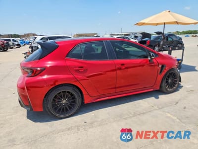 Trzecie zdjęcie samochodu z tyłu: 2023 TOYOTA GR COROLLA CORE VIN:JTNABAAEXPA003888 - miniatura