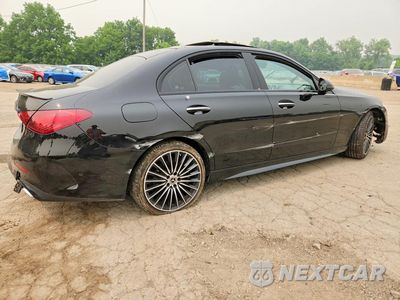 Trzecie zdjęcie samochodu z tyłu: 2024 MERCEDES-BENZ C 300 VIN:W1KAF4GB1RR210610 - miniatura