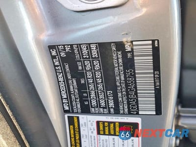 Zdjęcie 12 z 12 samochodu: 2016 MERCEDES-BENZ GLE 350 VIN:4JGDA5JB4GA658755 - miniatura