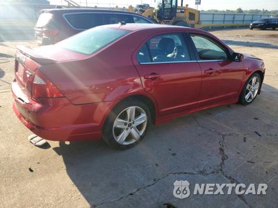 Trzecie zdjęcie samochodu z tyłu: 2012 FORD FUSION SPORT VIN:3FAHP0DC1CR268343 - miniatura