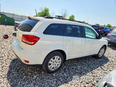 Trzecie zdjęcie samochodu z tyłu: 2019 DODGE JOURNEY SE VIN:3C4PDCBB9KT833529 - miniatura