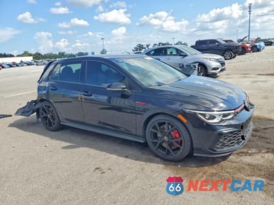Czwarte zdjęcie samochodu z boku: 2024 VOLKSWAGEN GTI SE VIN:WVW2A7CD7RW147181 - miniatura