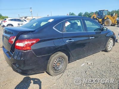 Trzecie zdjęcie samochodu z tyłu: 2019 NISSAN SENTRA S VIN:3N1AB7AP8KY351480 - miniatura