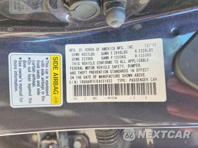 Zdjęcie 12 z 12 samochodu: 2014 ACURA TL TECH VIN:19UUA9F57EA001932 - miniatura