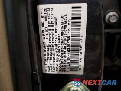 Zdjęcie 14 z 14 samochodu: 2013 ACURA RDX VIN:5J8TB4H35DL018786 - miniatura