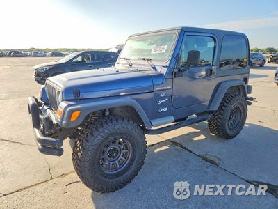 2001 JEEP WRANGLER / TJ SPORT 1J4FA49SX1P338558 - główne zdjęcie licytacji z USA - miniatura