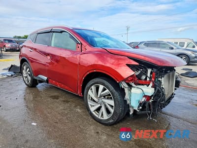 Czwarte zdjęcie samochodu z boku: 2019 NISSAN MURANO SL VIN:5N1AZ2MJ8KN154045 - miniatura