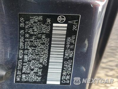 Zdjęcie 12 z 12 samochodu: 2010 TOYOTA PRIUS IV VIN:JTDKN3DU8A0042930 - miniatura