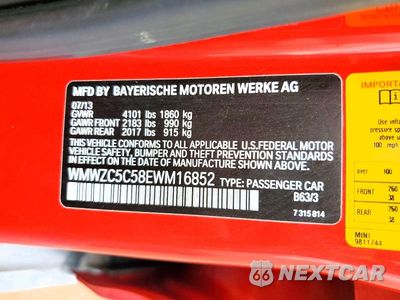 Zdjęcie 12 z 12 samochodu: 2014 MINI COOPER S COUNTRYMAN VIN:WMWZC5C58EWM16852 - miniatura