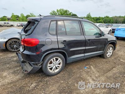 Trzecie zdjęcie samochodu z tyłu: 2017 VOLKSWAGEN TIGUAN S VIN:WVGAV7AX8HK000432 - miniatura