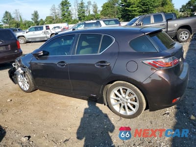 Drugie zdjęcie samochodu z przodu: 2012 LEXUS CT 200 VIN:JTHKD5BH2C2067557 - miniatura