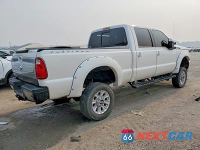 Trzecie zdjęcie samochodu z tyłu: 2014 FORD F350 SUPER DUTY VIN:1FT8W3BT4EEA19509 - miniatura