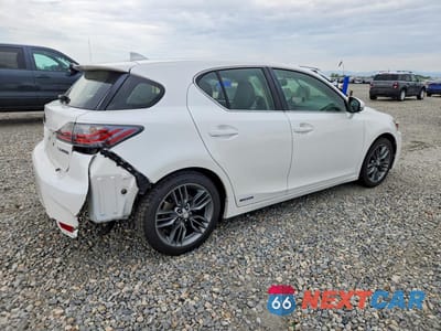 Trzecie zdjęcie samochodu z tyłu: 2015 LEXUS CT 200 VIN:JTHKD5BH6F2229498 - miniatura